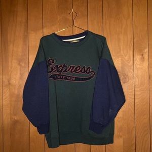 Vintage Express Athletique Embroidered crewneck